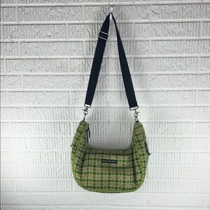 Petunia Pickle Bottom Green Patterned Shoulder Diaper bag